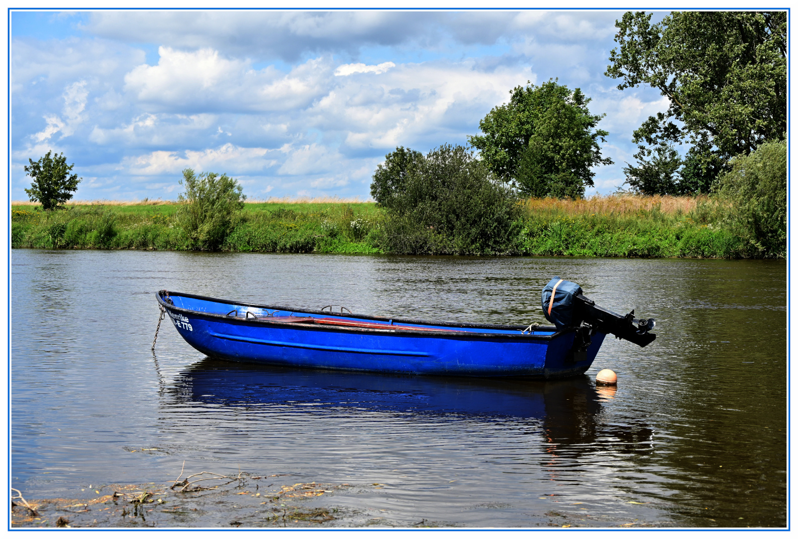 Sonnentag an der Weser