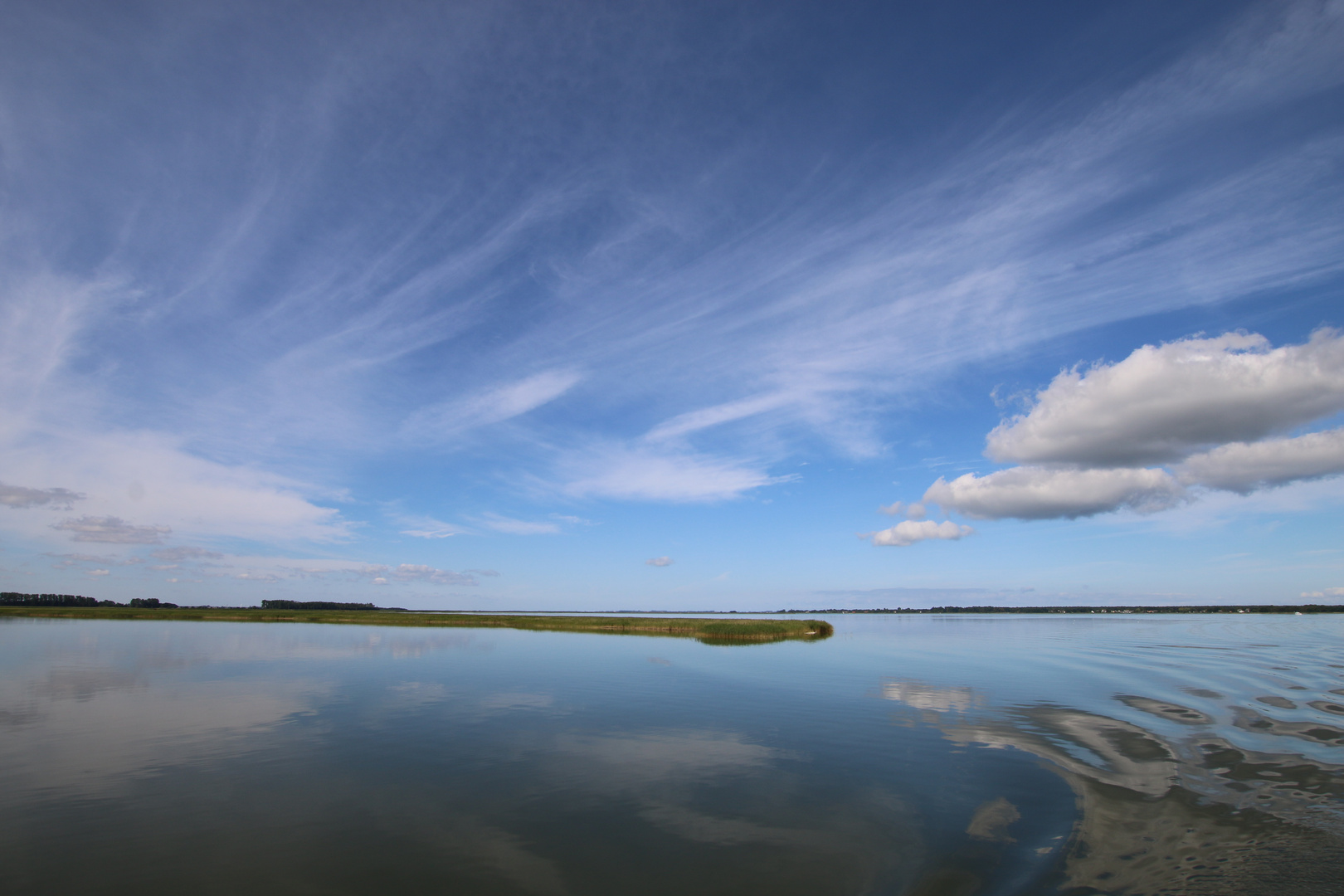 Sonnentag auf dem Bodden