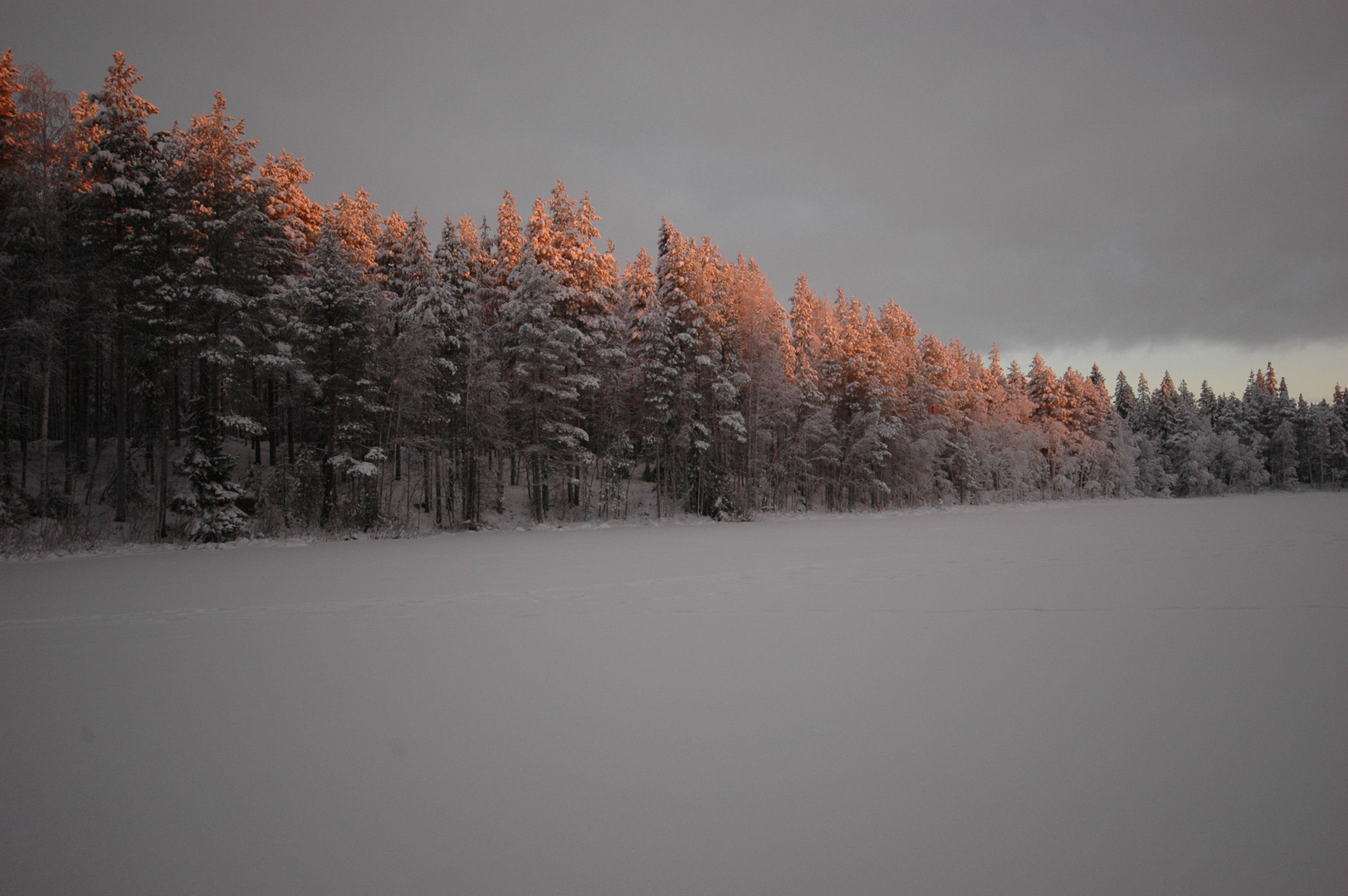 Sonnentag in Lappland