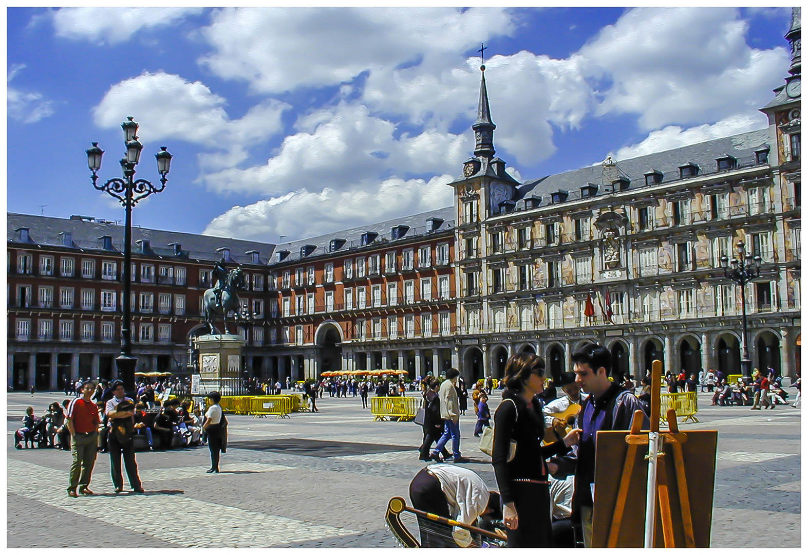 Sonnentag in Madrid