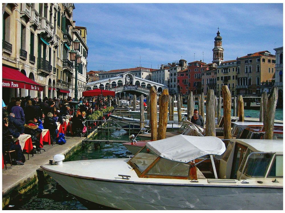 Sonnentag in Venedig