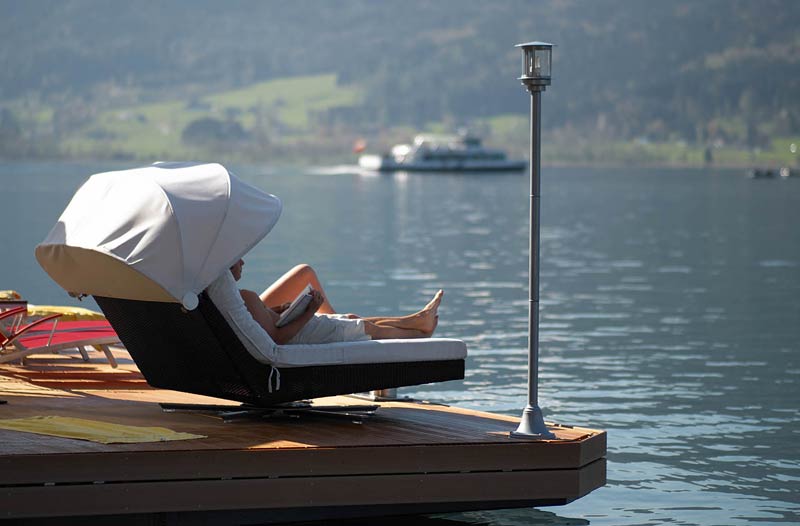 Sonnenterrasse im Weissen Rössl - Wolfgangsee