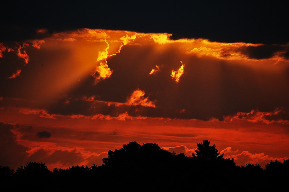 Sonnenteufel oder Wolkengesicht