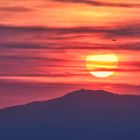 Sonnenüntergang über den Grand Ballon