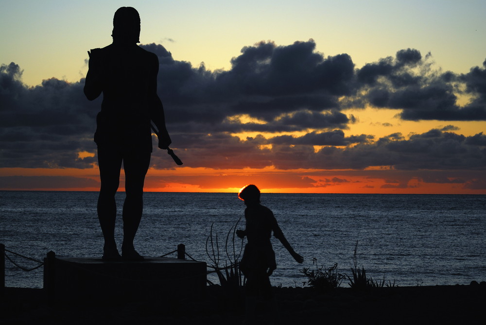 Sonnenumtergang auf Gomera