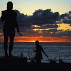 Sonnenumtergang auf Gomera