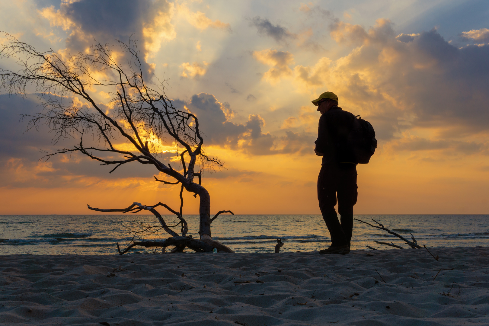 Sonnenunergang am Westrand