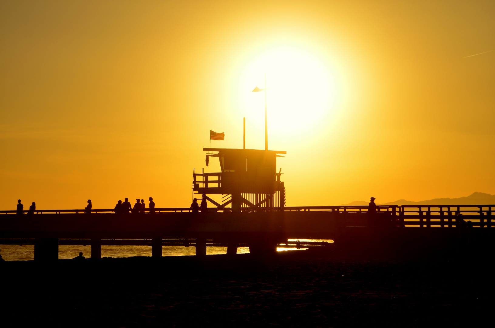 Sonnenunergang Los Angeles