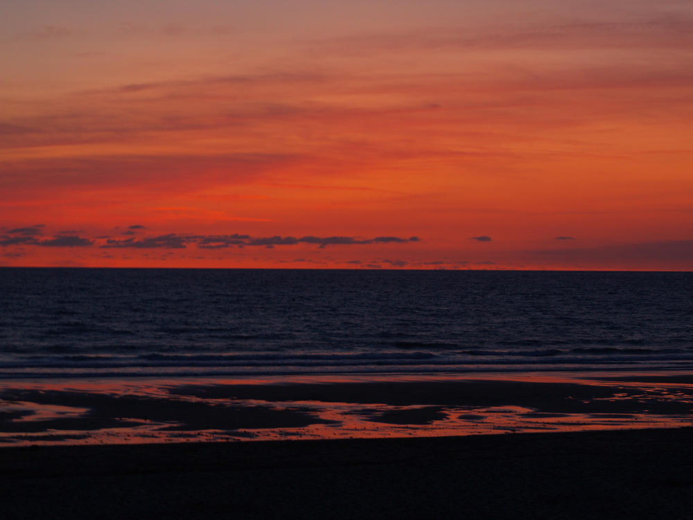 Sonnenuntegang am Atlantik "Montalivet"