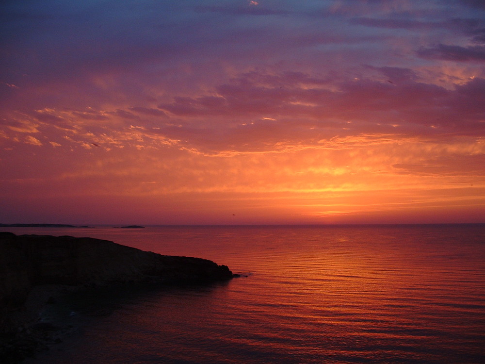 Sonnenunterang auf Sardinien