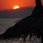 Sonnenunterang auf Thassos