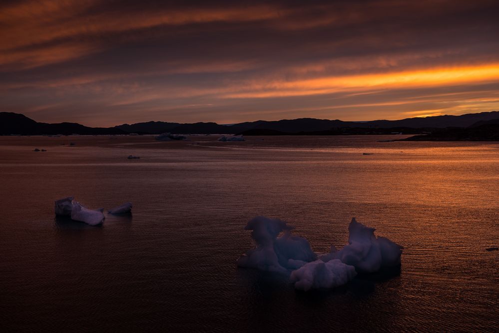 Sonnenunterang Kurz vor Grönland    DSC_2022