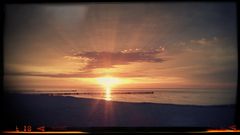 Sonnenunterg Zingst 2014