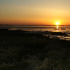 Sonnenuntergänge am Watten Meer an der Nortsee