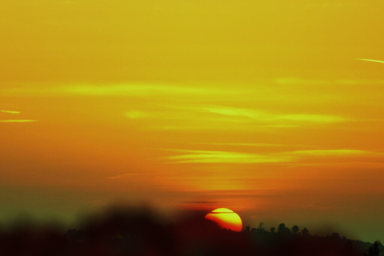 Sonnenuntergänge auf der Insel