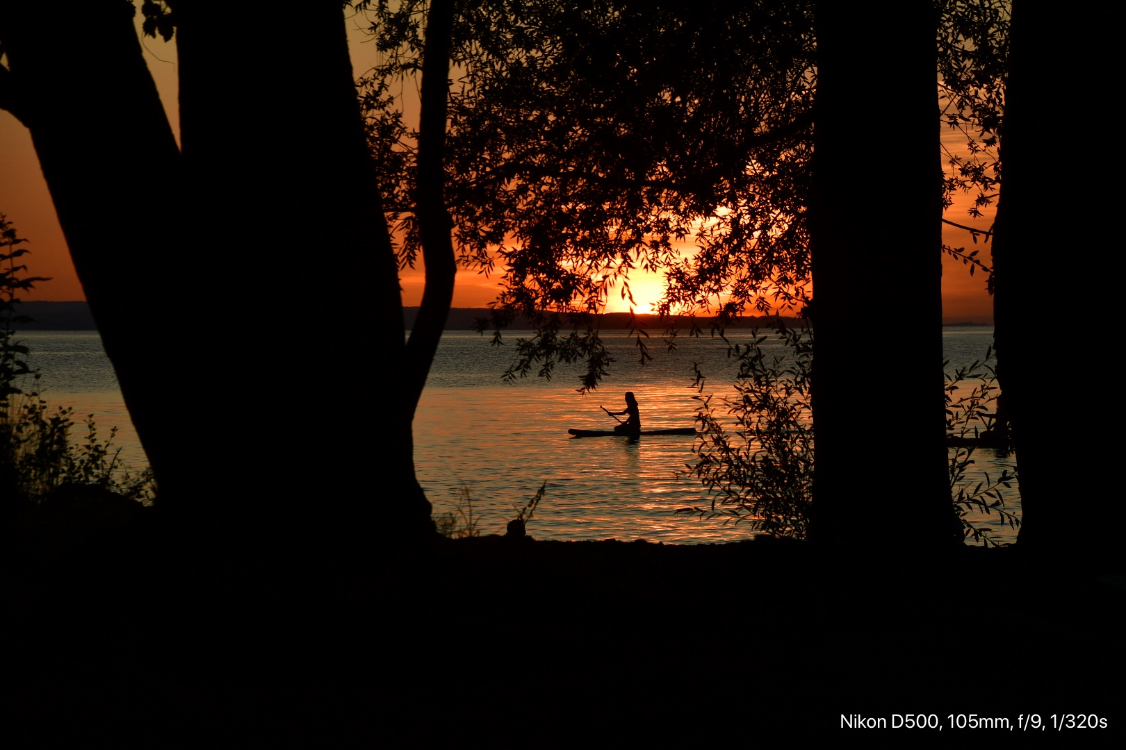 Sonnenuntergänge im Augst 2020