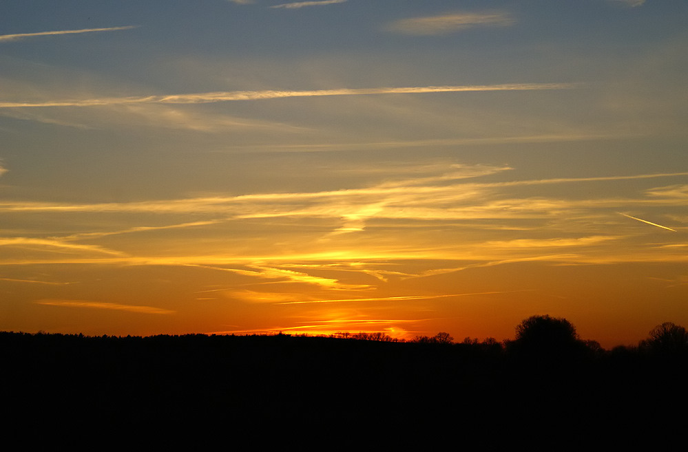 Sonnenuntergänge im März 2007 (2)