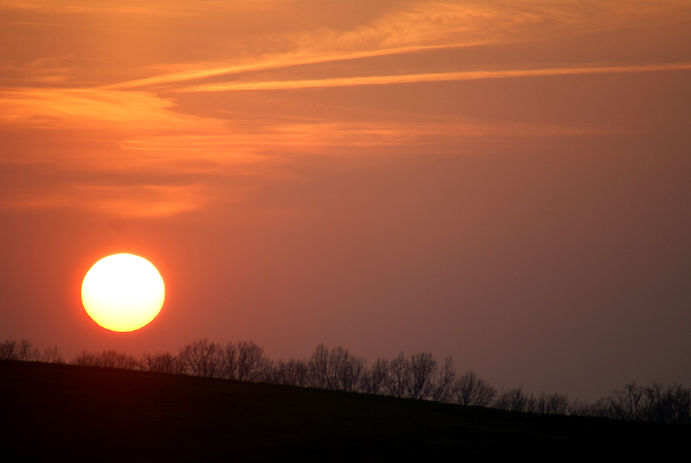 Sonnenuntergänge im März 2007 (3)