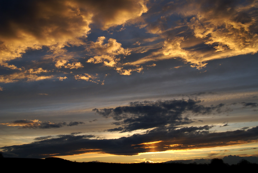 Sonnenuntergänge im März 2007