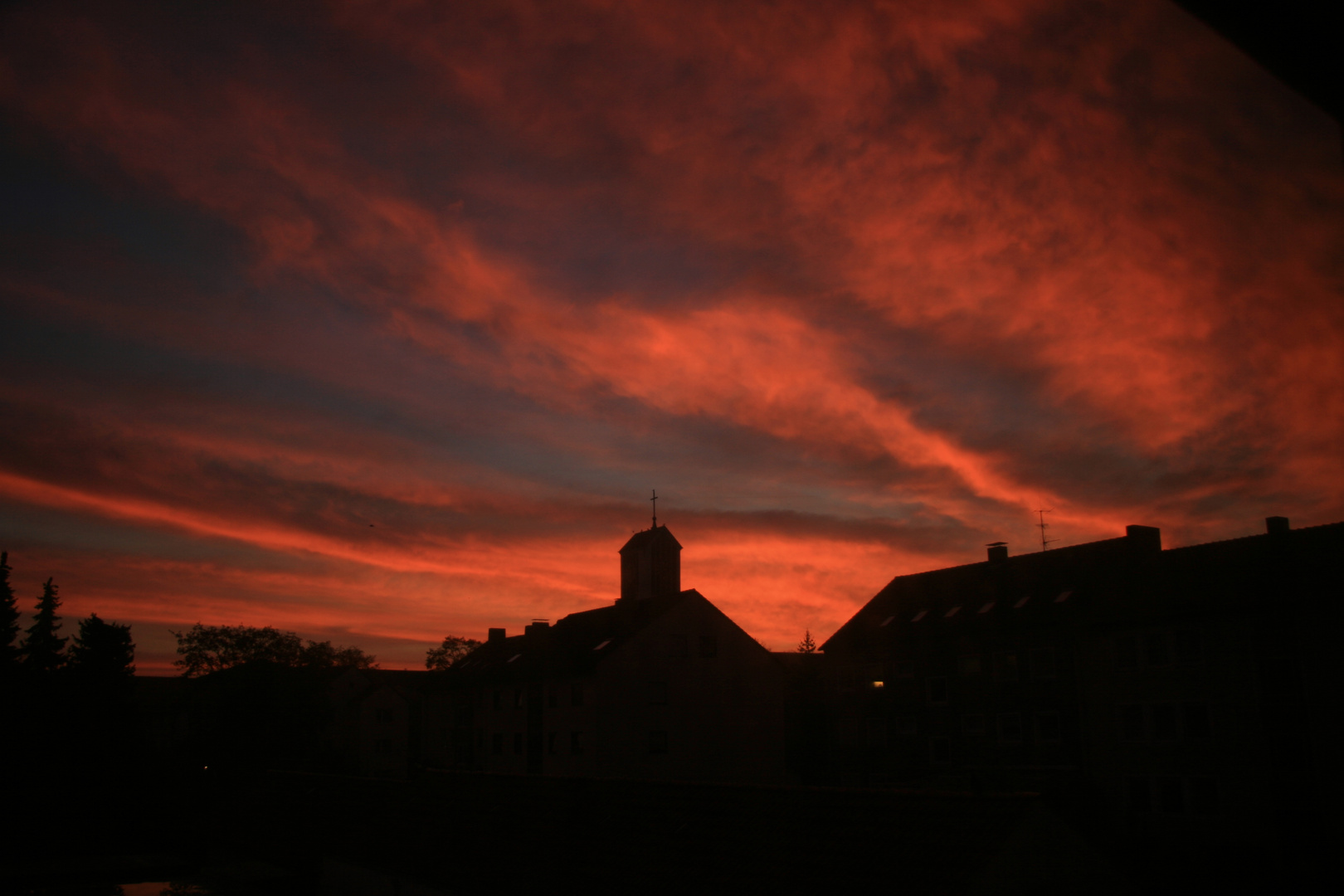 Sonnenuntergänge in der Stadt