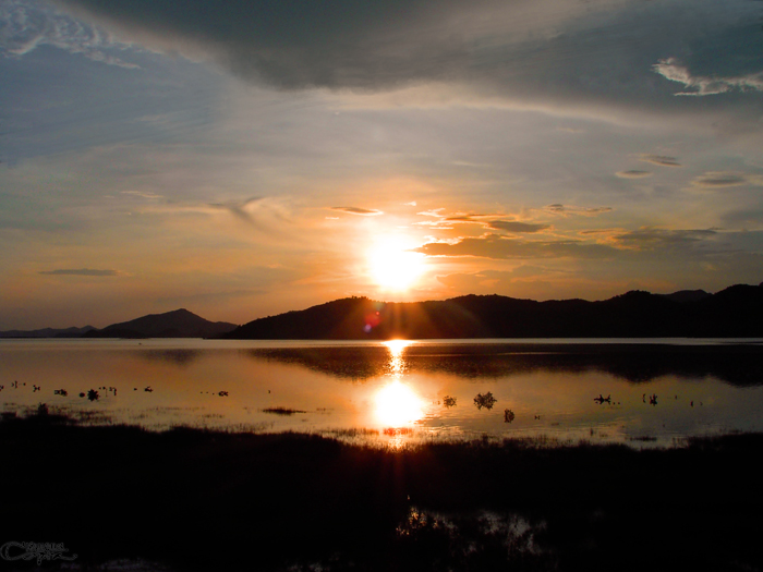 Sonnenuntergänge in Vietnam