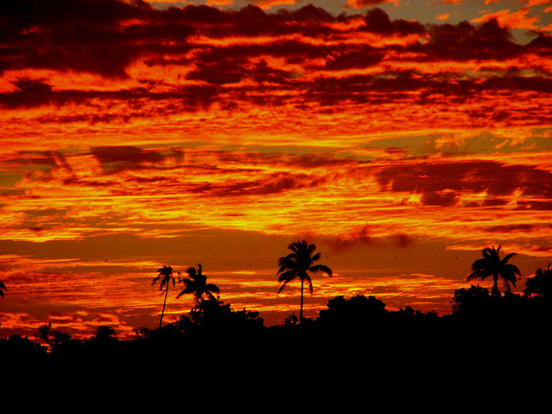 Sonnenuntergänge sind nicht das alle