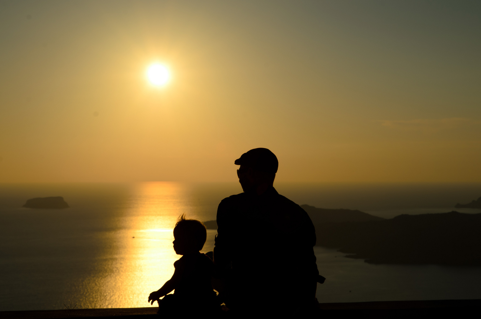 Sonnenuntergan auf Santorini