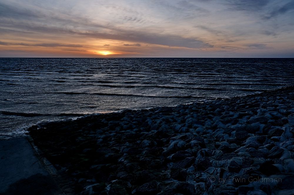 Sonnenuntergan Norddeich - Norden