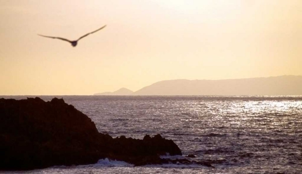 Sonnenuntergan vor Sardinien