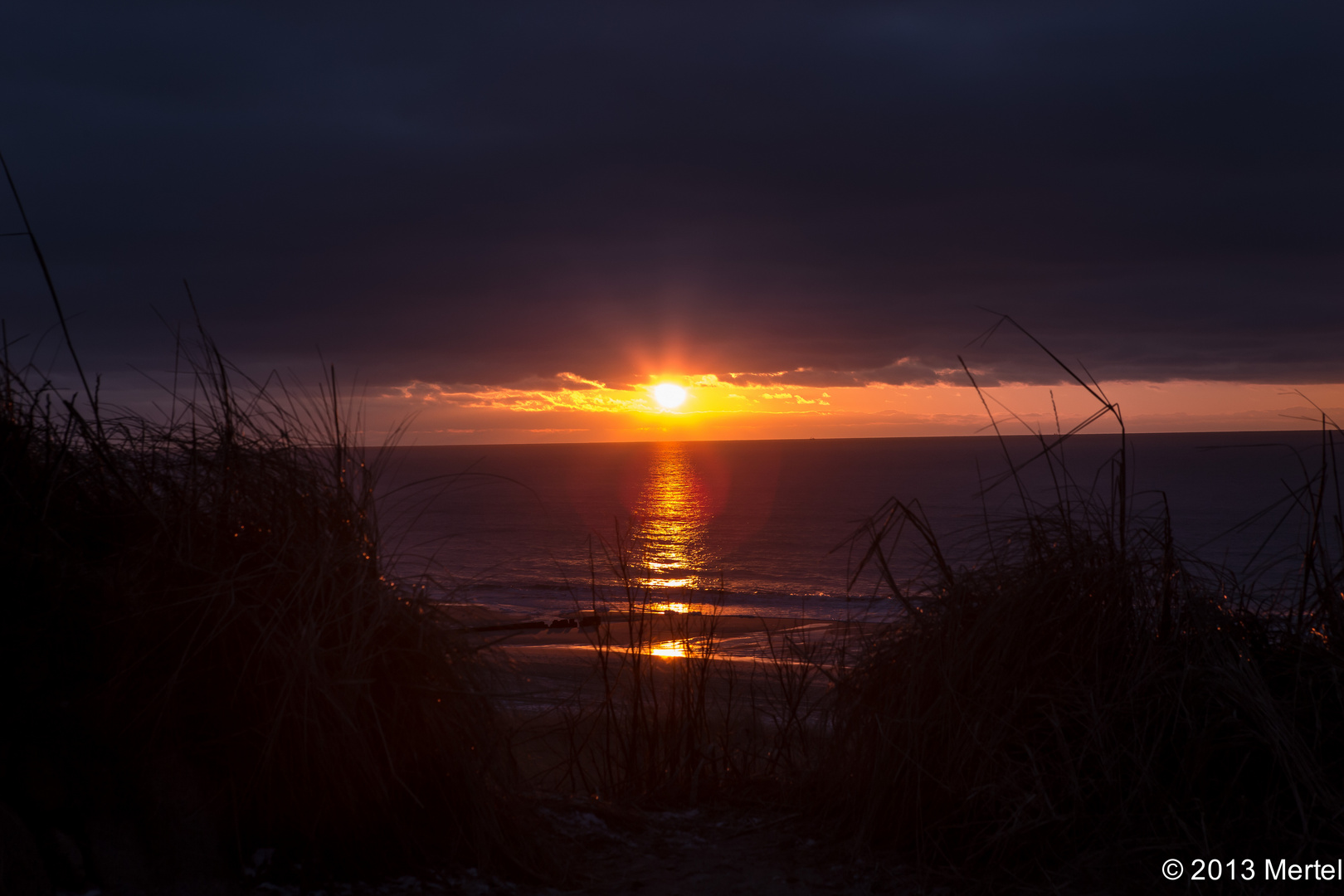 Sonnenuntergang 01 Sylt 2013