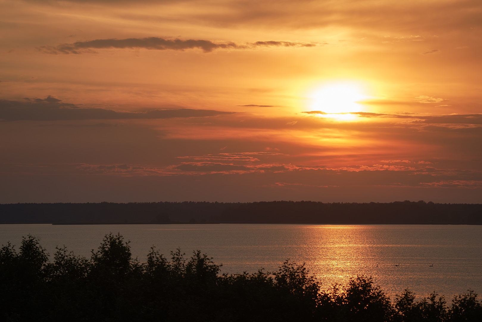 Sonnenuntergang ...