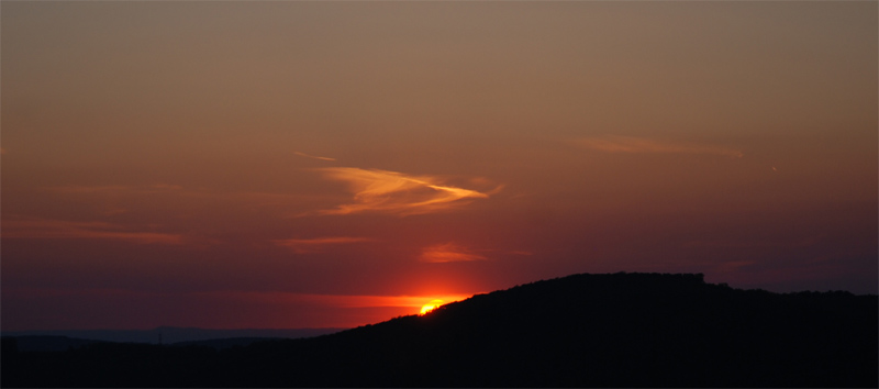 Sonnenuntergang 08.05.2011