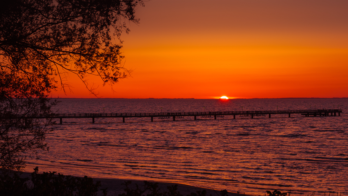 Sonnenuntergang....