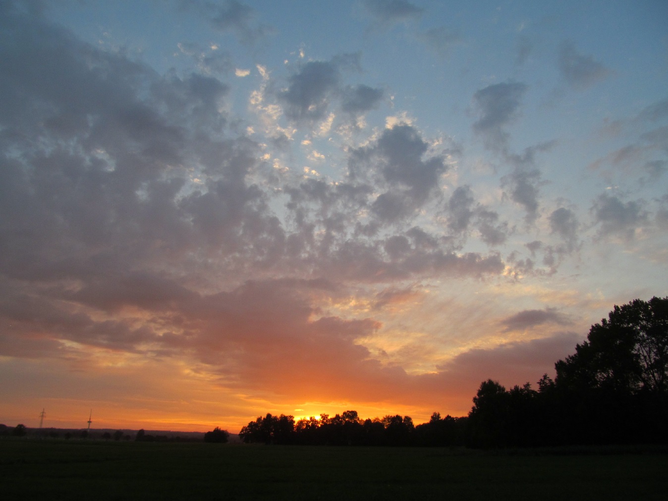 Sonnenuntergang 14.09. 20.14 h