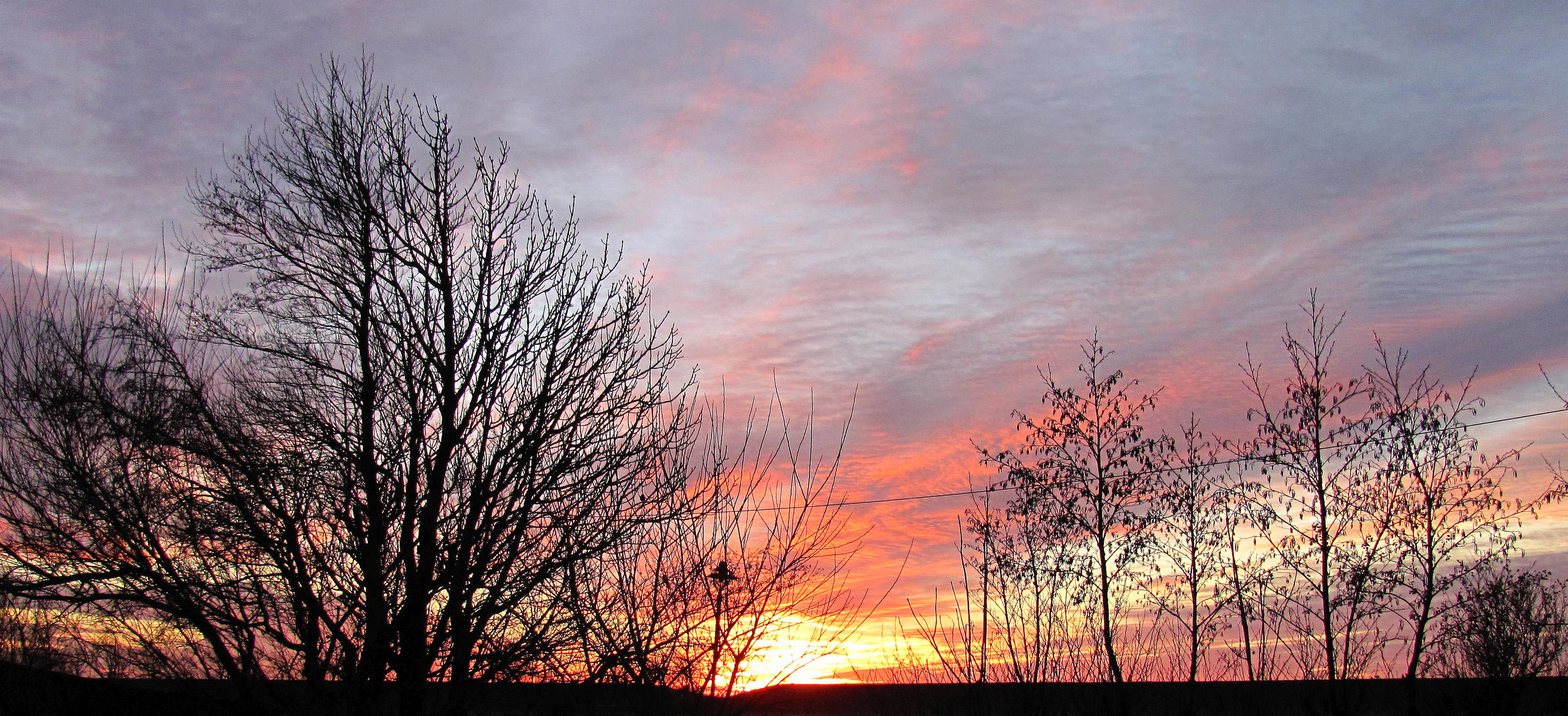 Sonnenuntergang 17.01.17