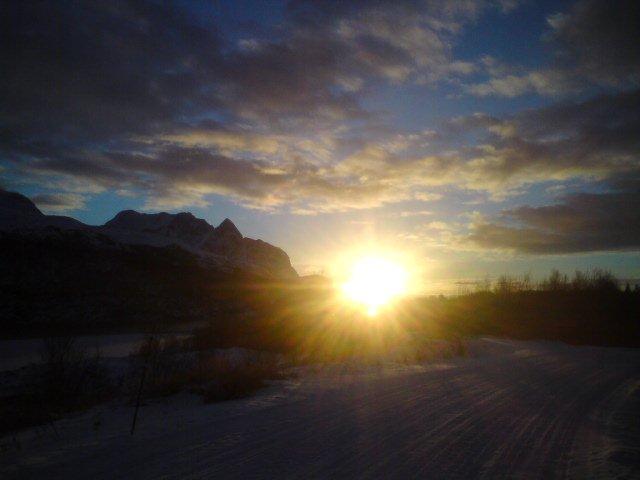 Sonnenuntergang 18.02.2011