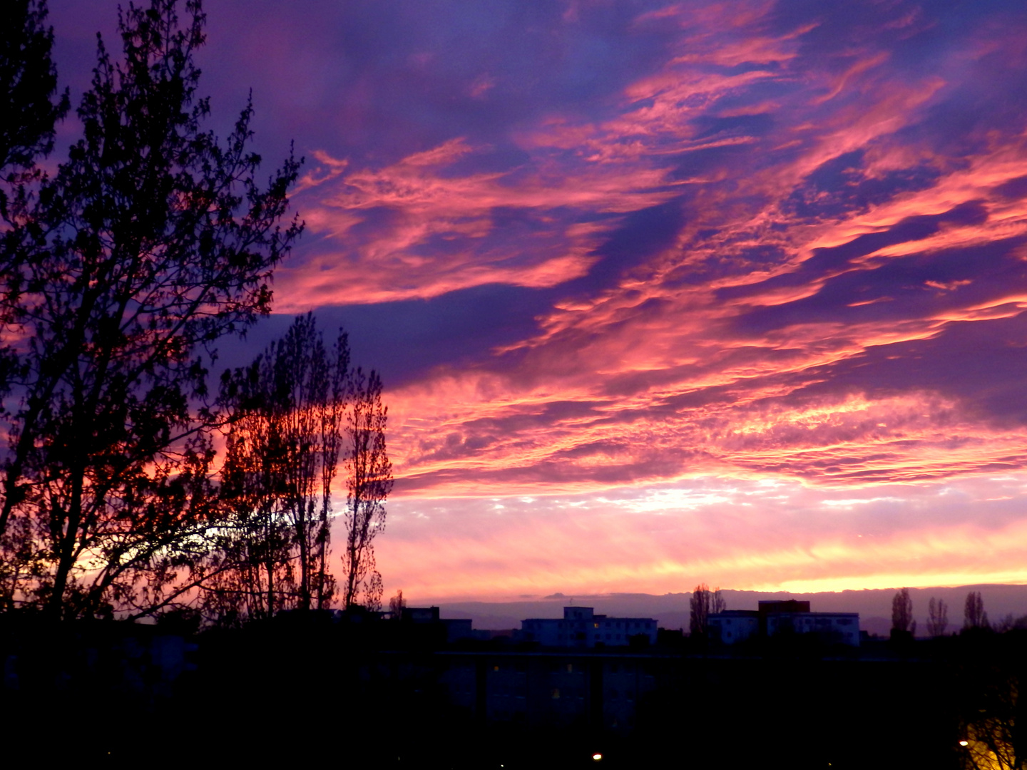 Sonnenuntergang 18.03.2014 - III