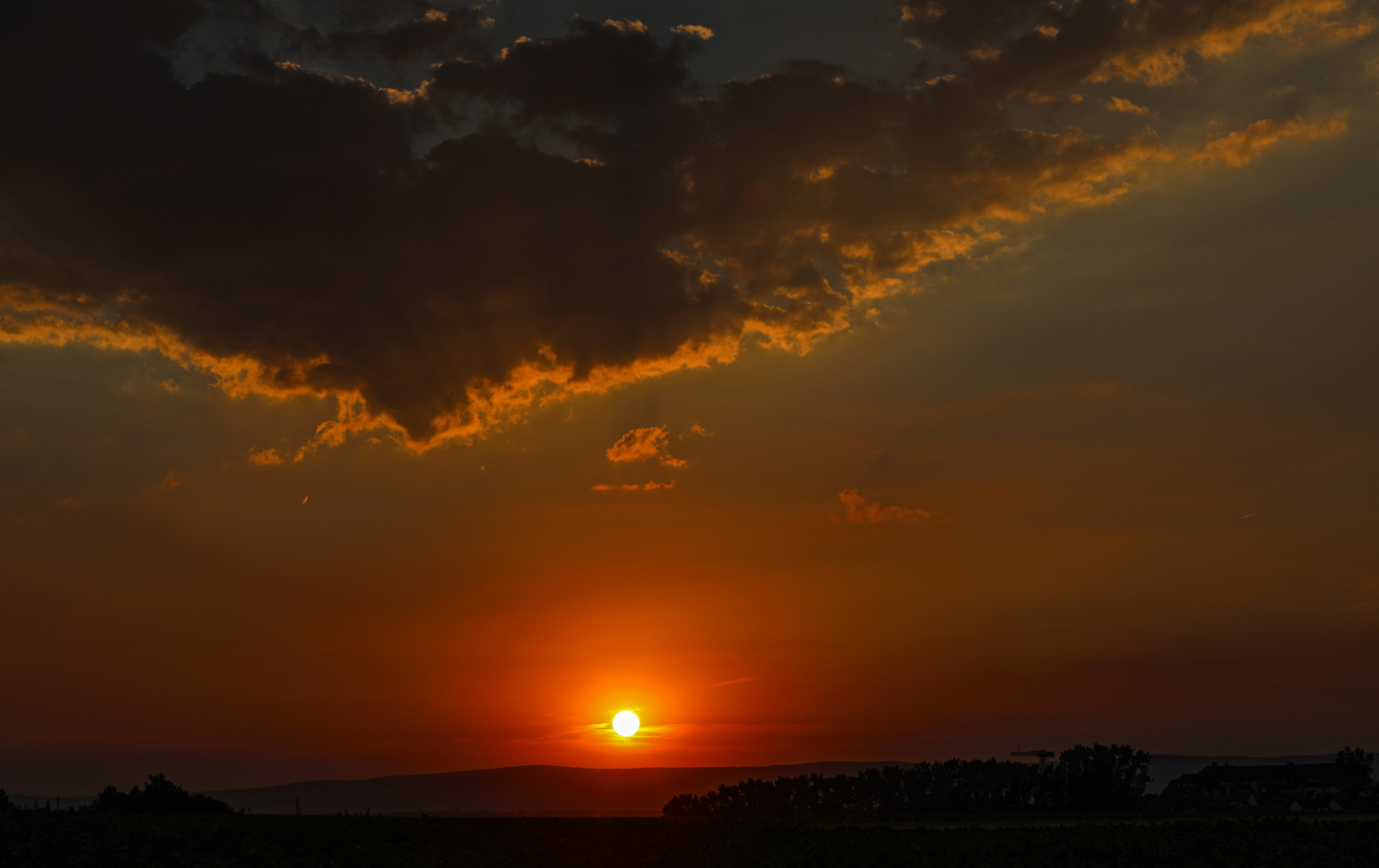 Sonnenuntergang....