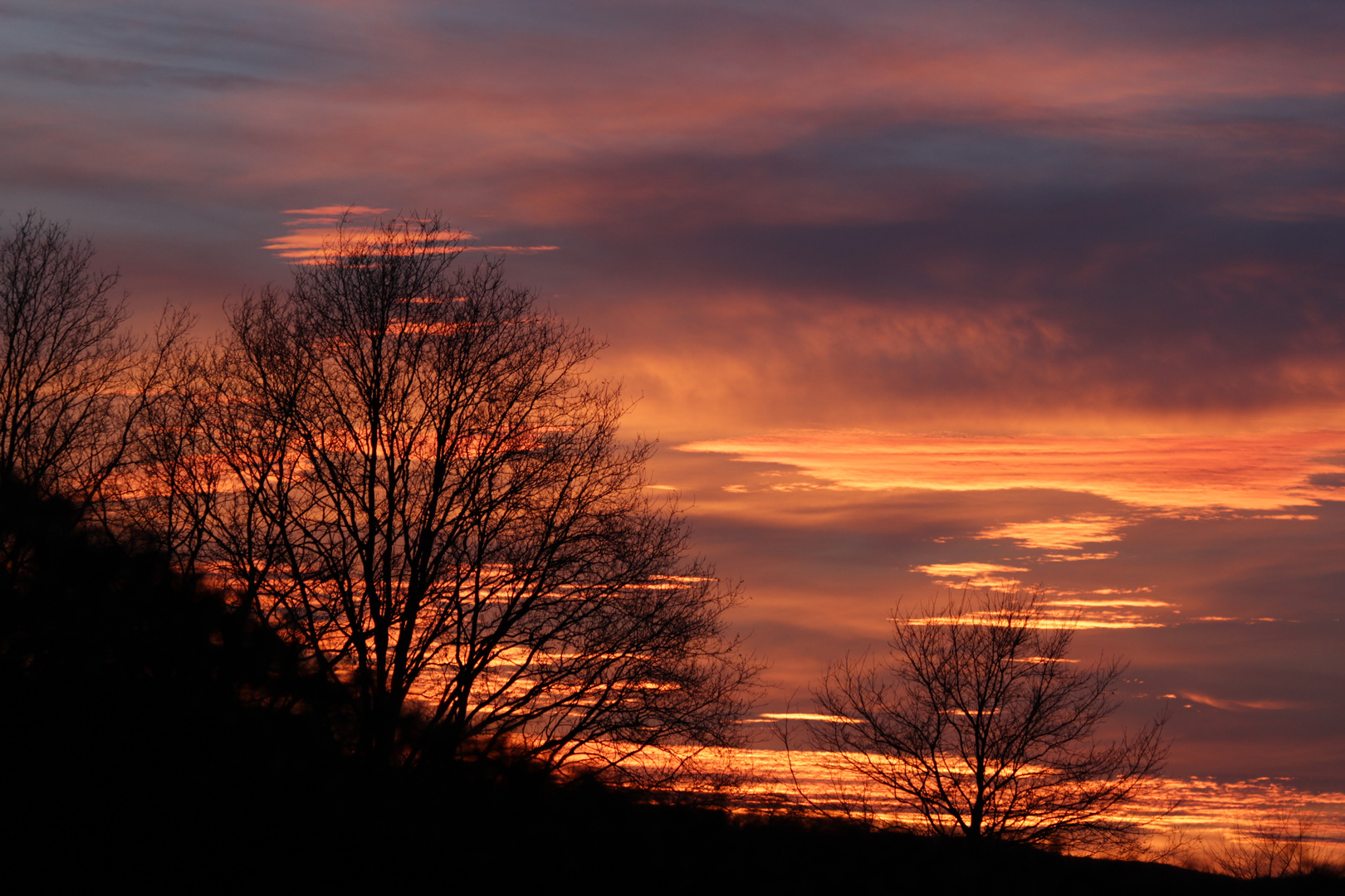 Sonnenuntergang 2 in Wallenbrück