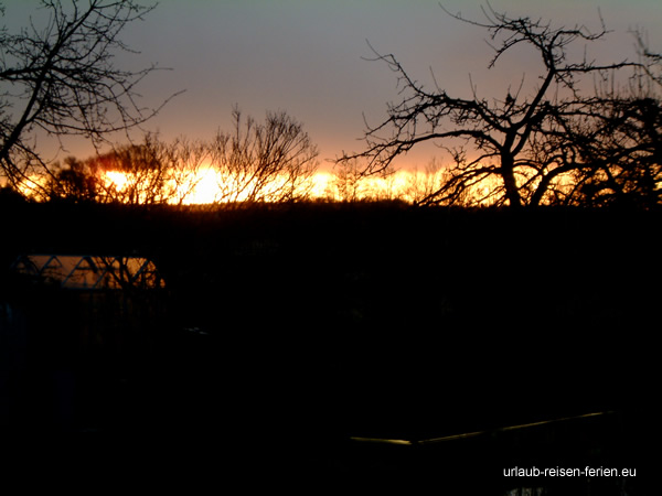 Sonnenuntergang 2. Januar  2005