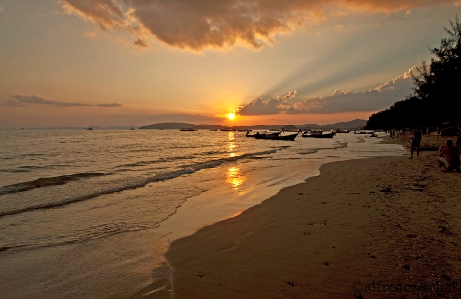 Sonnenuntergang 2 Krabi/Strand