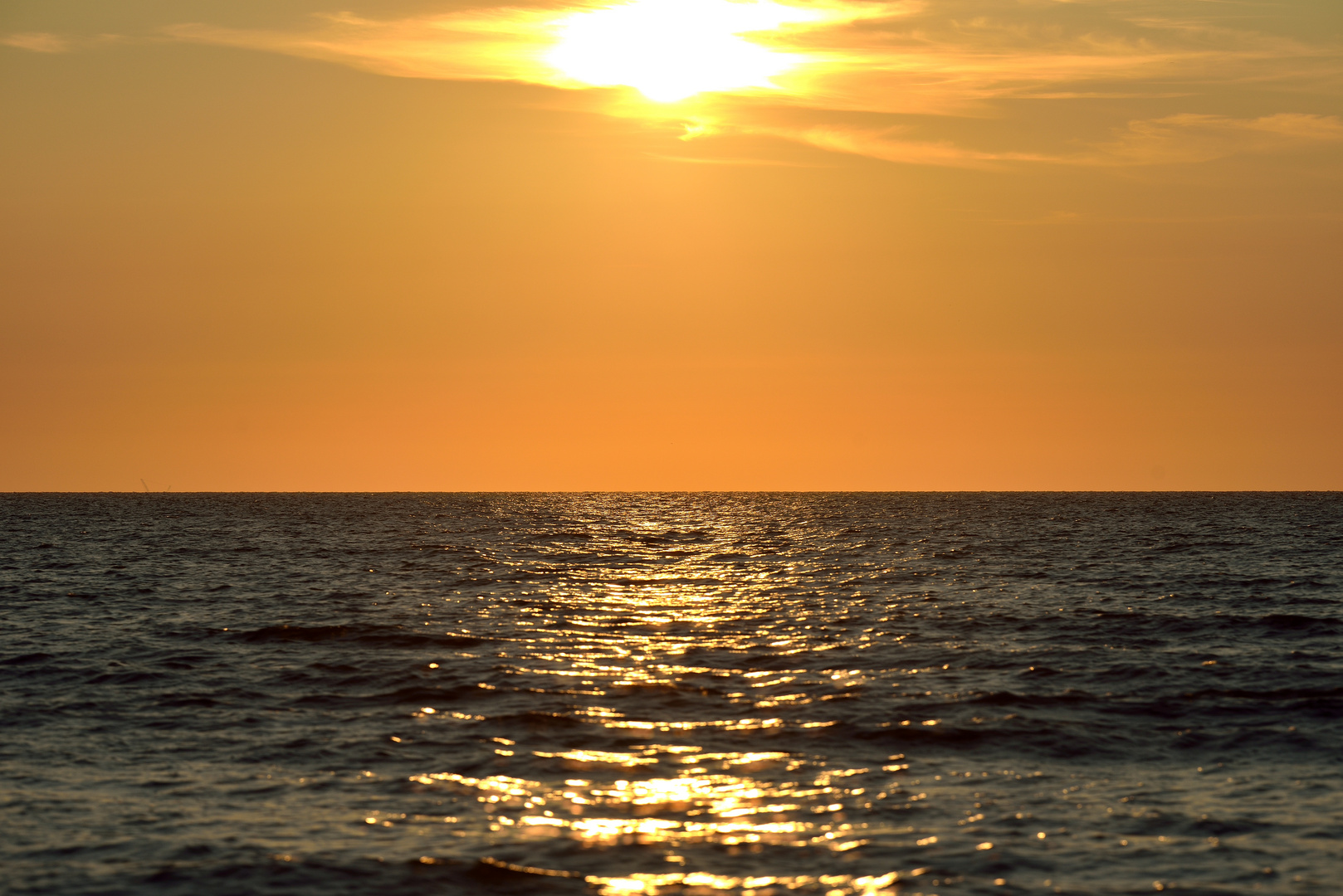 Sonnenuntergang 2 Texel - Juli 2013