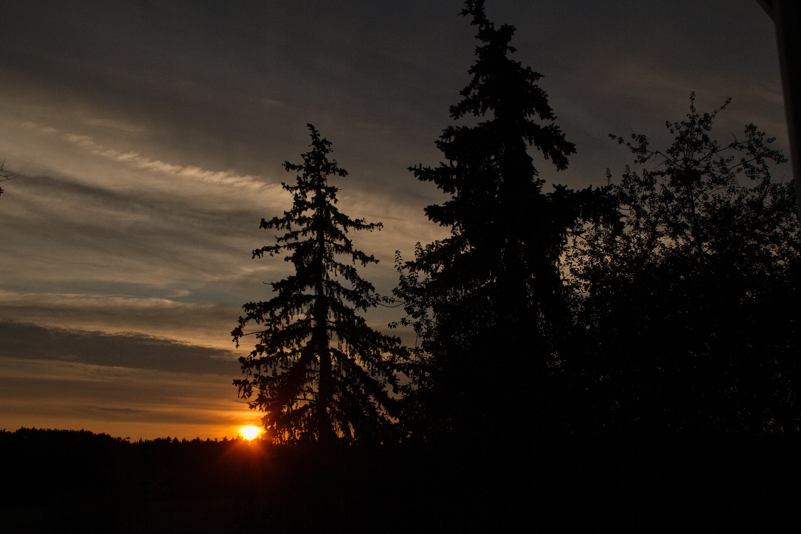 Sonnenuntergang 21. Juni 2023 / Sommersonnenwende