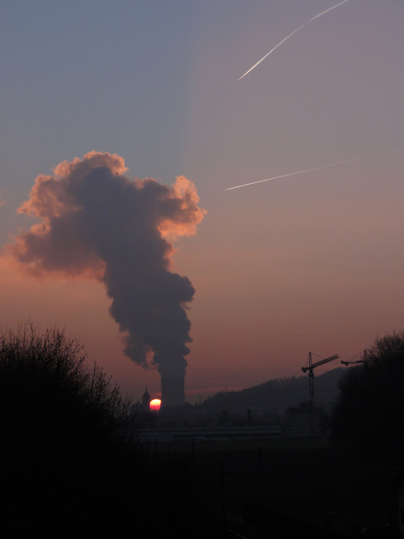 Sonnenuntergang 2.2. Niedergösgen (4)