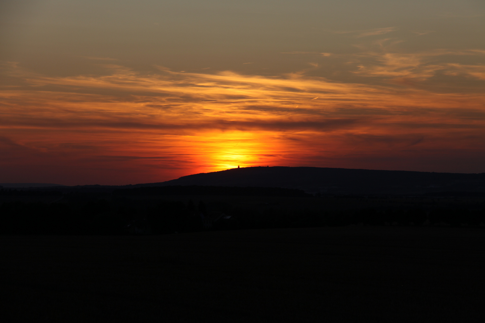 Sonnenuntergang 23.08.2009