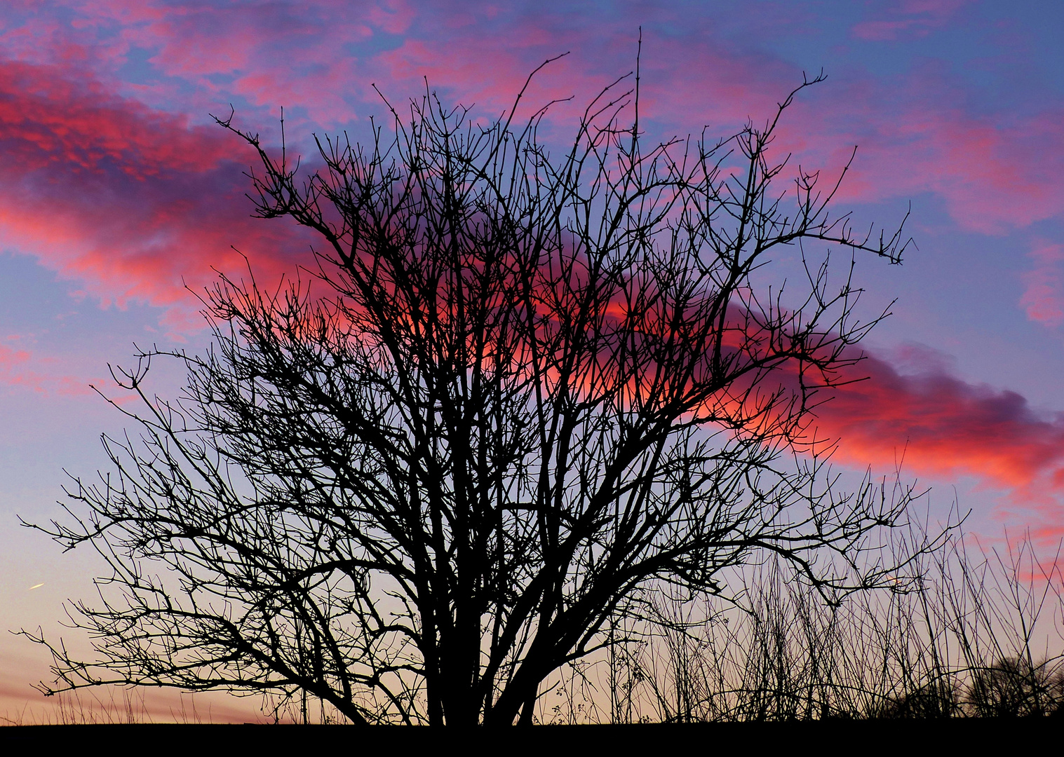 Sonnenuntergang 24.02.2018