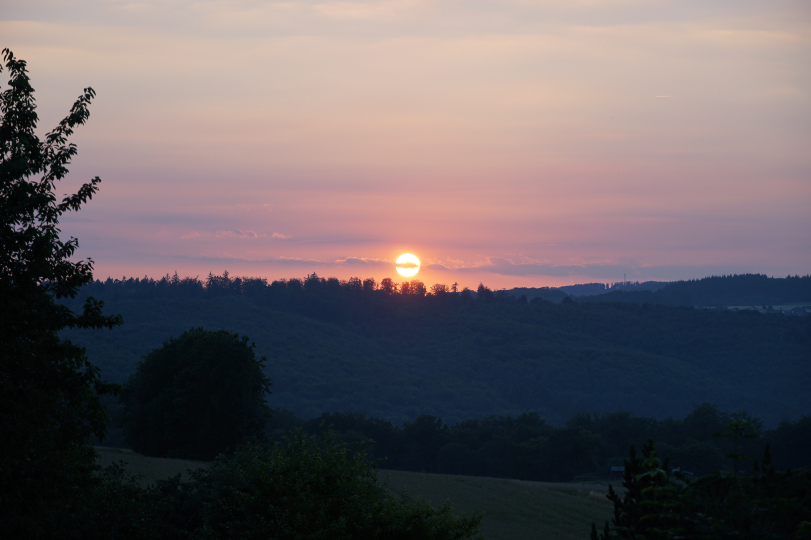 Sonnenuntergang 25.06.2018