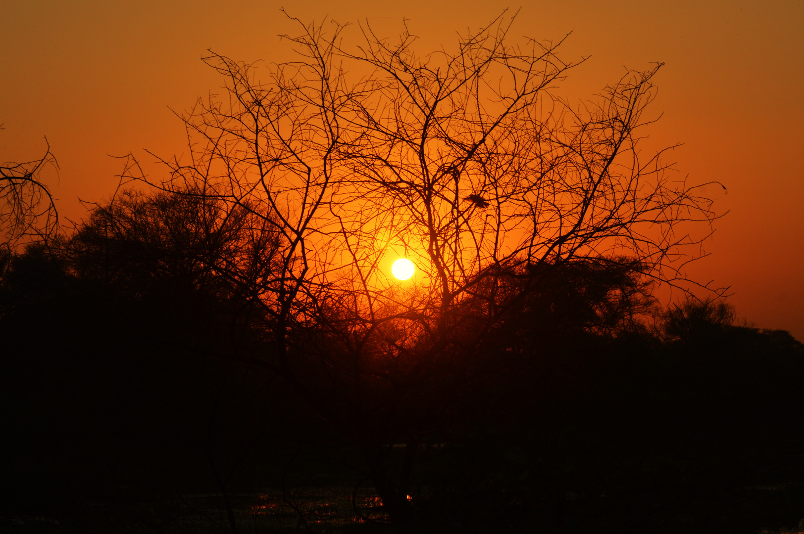 Sonnenuntergang...