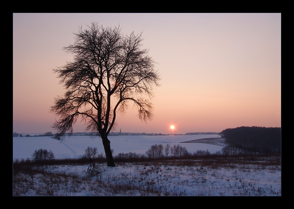 Sonnenuntergang..