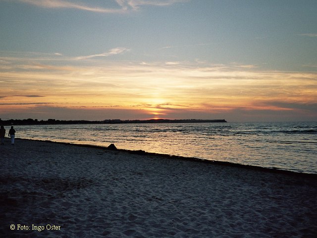 Sonnenuntergang...